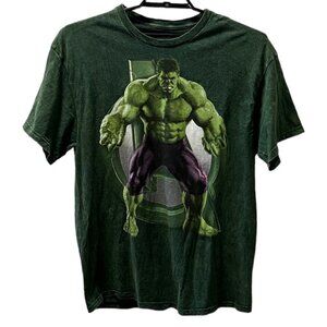 Marvel Avengers Hulk Graphic Short Sleeve T-Shirt XLARGE 100% Cotton Men’s